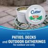 imageCutter Outdoor Scented Candle Citronella and Mint Scent Brings Glow and Ambiance to Your Outdoor Space 20 Ounces11 Ounces