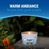 imageCutter Outdoor Scented Candle Citronella and Mint Scent Brings Glow and Ambiance to Your Outdoor Space 20 Ounces11 Ounces