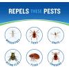 imageCutter Skinsations Insect Repellent 12 Pack Mosquito Repellent Repels Mosquitos Ticks Gnats Fleas 7 DEET 6 fl Ounce Pump Spray6 Oz