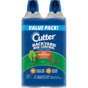 imageCutter Backyard Bug Control Outdoor Fogger Kills Mosquitoes Fleas ampamp Listed Ants 16 Ounce 3Pack2 Pack