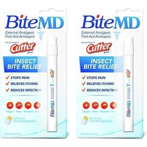 imageCutter BiteMD Insect Bite Relief Stick Analgesic And Antiseptic 05 Fl Oz Pack of 105 Fl Oz Pack of 2