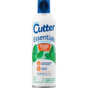 imageCutter Essentials Outdoor Fogger Safe Around Children ampamp Pets Kills Mosquitoes Fleas ampamp Listed Ants 14 fl Ounce14 Fl Oz Pack of 1