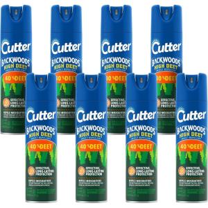 imageCutter Lemon Eucalyptus Insect Repellent 6 Count No DEET Mosquito Repellent 4 fl Ounce Pump Spray8 Pack