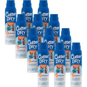imageCutter Dry Insect Repellent Aerosol 4Ounce 12Count Clear12 Pack