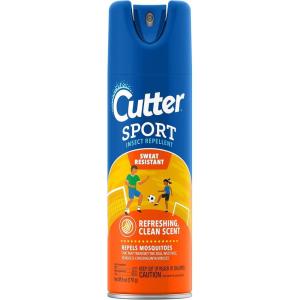 imageCutter Sport Insect Repellent 15 Percent DEET Aerosol Spray 6 Ounce1 Pack