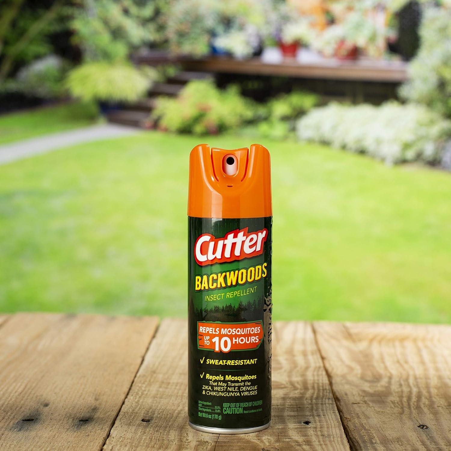 imageCutter Backwoods Insect Repellent Aerosol 6 oz1 Count Pack of 1