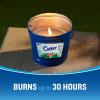 imageCutter Candle Outdoor Soy Wax Candle Made with Real Citronella Oil and Cornmint Oil Reduces The Presence of Mosquitoes with A Light Fragrant Citronella and Mint Scent 17 Ounces 6 Pack17 Oz Pack of 6