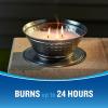 imageCutter Candle Outdoor Soy Wax Candle Made with Real Citronella Oil and Cornmint Oil Reduces The Presence of Mosquitoes with A Light Fragrant Citronella and Mint Scent 17 Ounces 6 Pack20 Oz Pack of 1