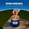imageCutter Candle Outdoor Soy Wax Candle Made with Real Citronella Oil and Cornmint Oil Reduces The Presence of Mosquitoes with A Light Fragrant Citronella and Mint Scent 17 Ounces 6 Pack17 Oz Pack of 6