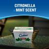 imageCutter Candle Outdoor Soy Wax Candle Made with Real Citronella Oil and Cornmint Oil Reduces The Presence of Mosquitoes with A Light Fragrant Citronella and Mint Scent 17 Ounces 6 Pack20 Oz Pack of 1
