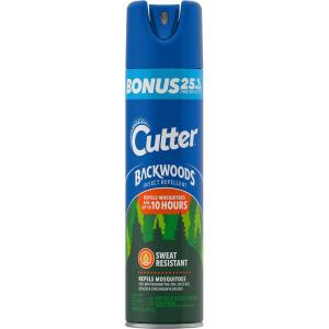 image:imageCutter Backwoods Insect Repellent Repels Mosquitos for Up To 10 Hours 25 DEET 75 Ounce Aerosol Spray