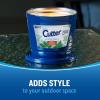 image:imageCutter Candle 17 Ounces Outdoor Soy Wax Candle Made with Real Citronella Oil and Cornmint Oil Reduces The Presence of Mosquitoes with A Light Fragrant Citronella and Mint Scent 6 PackBlue Bucket Pack of 6