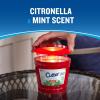 image:imageCutter Candle 17 Ounces Outdoor Soy Wax Candle Made with Real Citronella Oil and Cornmint Oil Reduces The Presence of Mosquitoes with A Light Fragrant Citronella and Mint Scent 6 PackRed Bucket Pack of 6