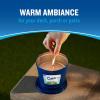 image:imageCutter Candle 17 Ounces Outdoor Soy Wax Candle Made with Real Citronella Oil and Cornmint Oil Reduces The Presence of Mosquitoes with A Light Fragrant Citronella and Mint Scent 6 PackBlue Bucket Pack of 6