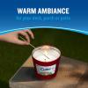 image:imageCutter Candle 17 Ounces Outdoor Soy Wax Candle Made with Real Citronella Oil and Cornmint Oil Reduces The Presence of Mosquitoes with A Light Fragrant Citronella and Mint Scent 6 PackRed Bucket Pack of 6