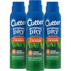 image:imageCutter Backwoods Dry Mosquito and Insect Repellent 4 Ounces Aerosol Bug Spray with 25 DEET 3 Pack